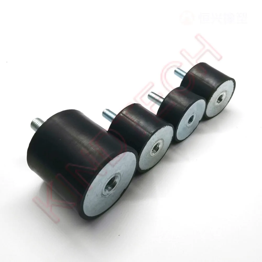 1/2/4/8Pcs M3 M4 M5 M6 M8 Male-Female Thread Rubber Shock Absorber Crash Pad VD-Type Damper Anti Vibration Isolation Mount