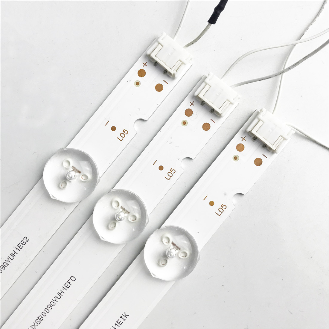 10 個 512 ミリメートル LED バックライトストリップ 5 ランプレンズキットボードフィルター 42 43 46 47 48 インチ液晶テレビ 12V 入力更新 CCFL 看板