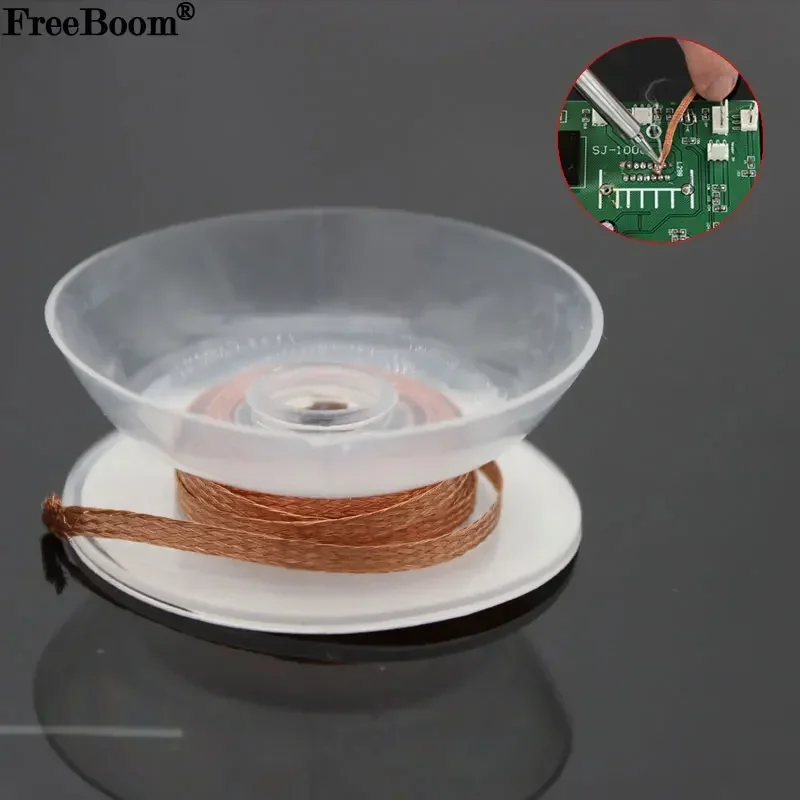 1 ~ 200 stücke Entlöten Geflecht Schweißen Solder Remover Docht Breite 1,5mm 2mm 2,5mm 3mm 3,5mm 4mm Draht Blei Schnur Flussmittel BGA Reparatur Werkzeug