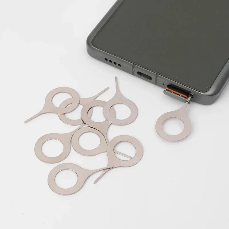 20-1 Stück Universal-SIM-Karten fach Entfernung Auswurf stift Schlüssel werkzeug für Apple Samsung Xiaomi Smartphone Edelstahl SIM-Karten fach Pin