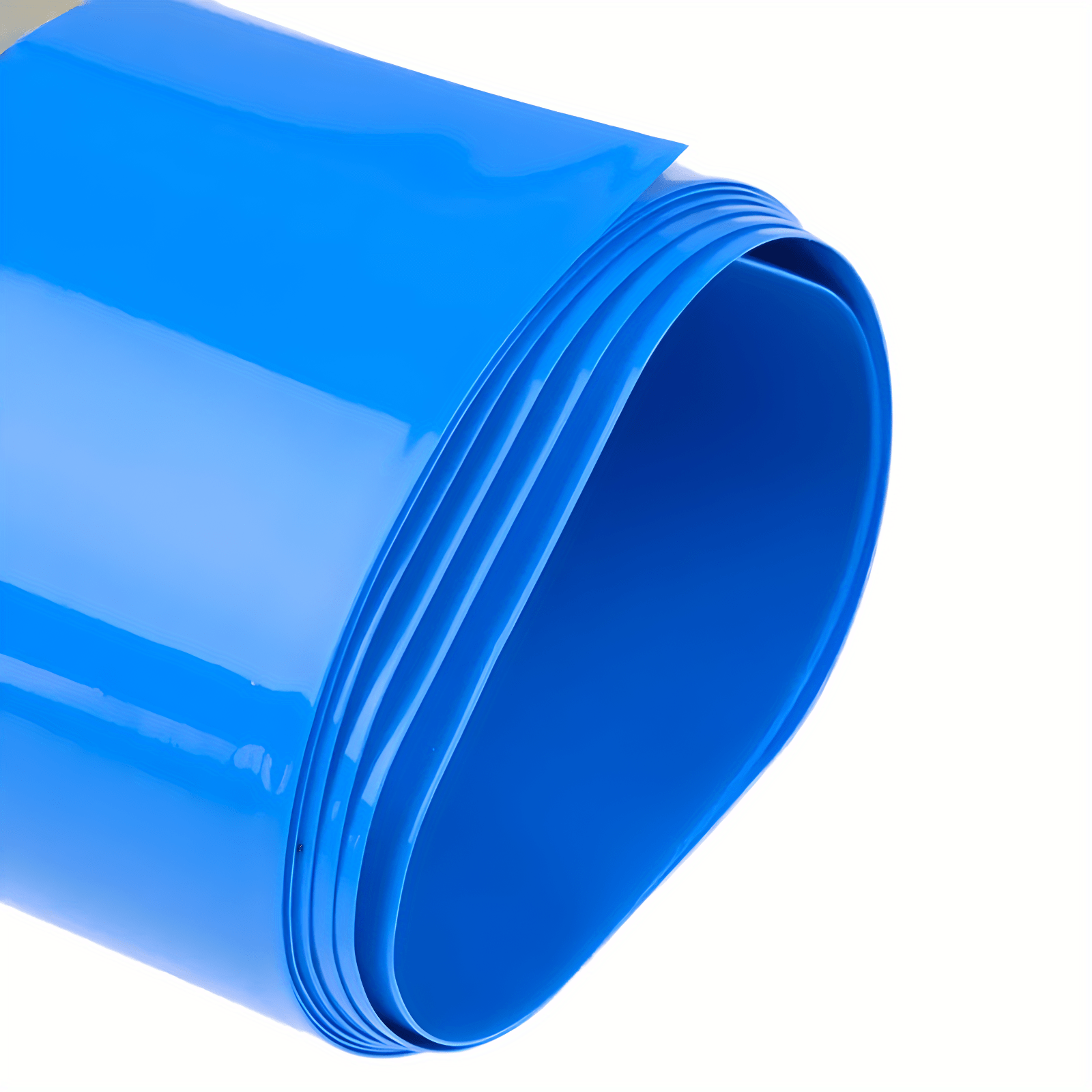 1 metro azul 18650 lipo bateria pvc tubo termo retrátil pacote 85mm ~ 300mm de largura filme isolado envoltório caixa de lítio cabo manga azul