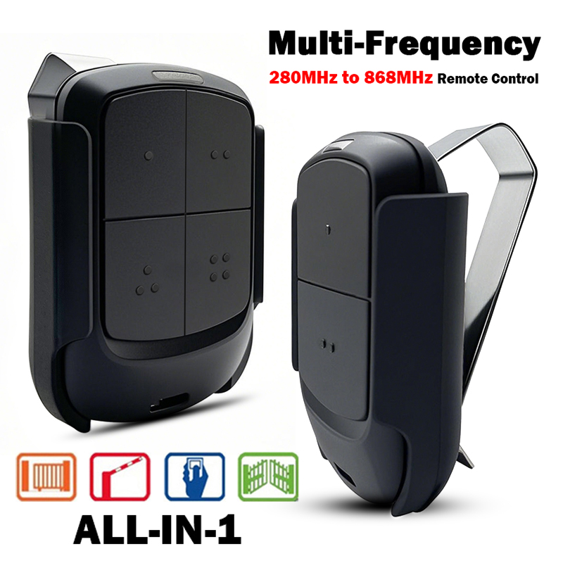 280 МГц-868 МГц Многочастотный пульт дистанционного управления для гаражных ворот Дубликатор Код Граббер Клон Мультибрендовый брелок для электрических ворот