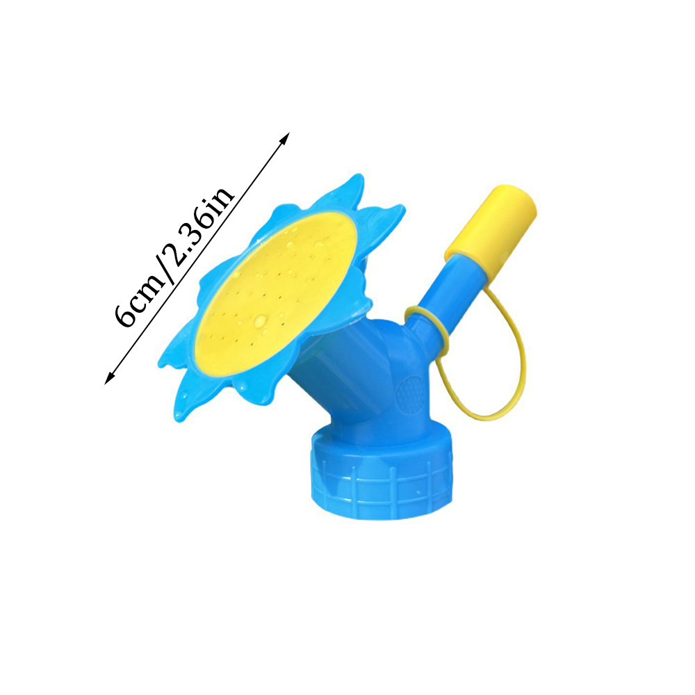 Cabeça de bico de rega de flores, chaleira de rega de jardim, garrafa de bebida pequena em vaso, cabeça de chuveiro, estilo aleatório, 1 peça