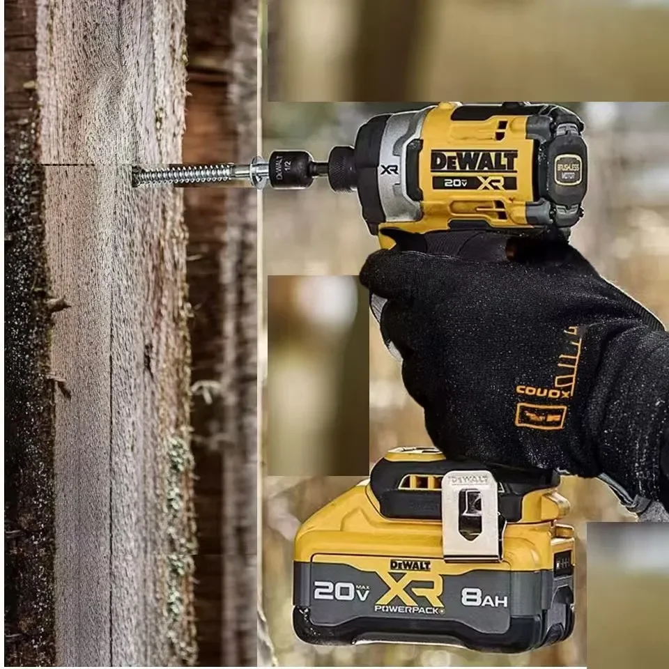 Dewalt 850 Driver Impact Drive ไดรฟ์ไฟฟ้า 20V แบตเตอรี่ลิเธียมไฟฟ้าแบบไม่มีแปรง Multi-Function ไขควงเครื่องมือแรงบิดสูง