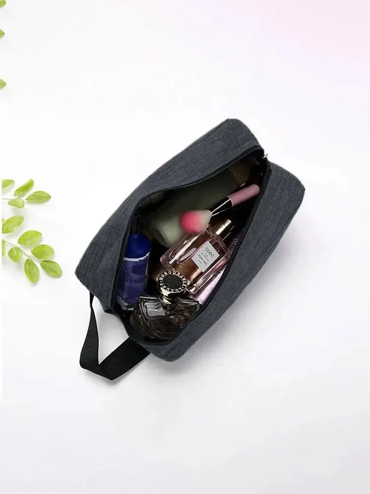 Tas kosmetik กระเป๋ากันน้ำเครื่องอาบน้ำพกพาสำหรับเดินทางความจุขนาดใหญ่แบบเรียบง่ายใหม่2023