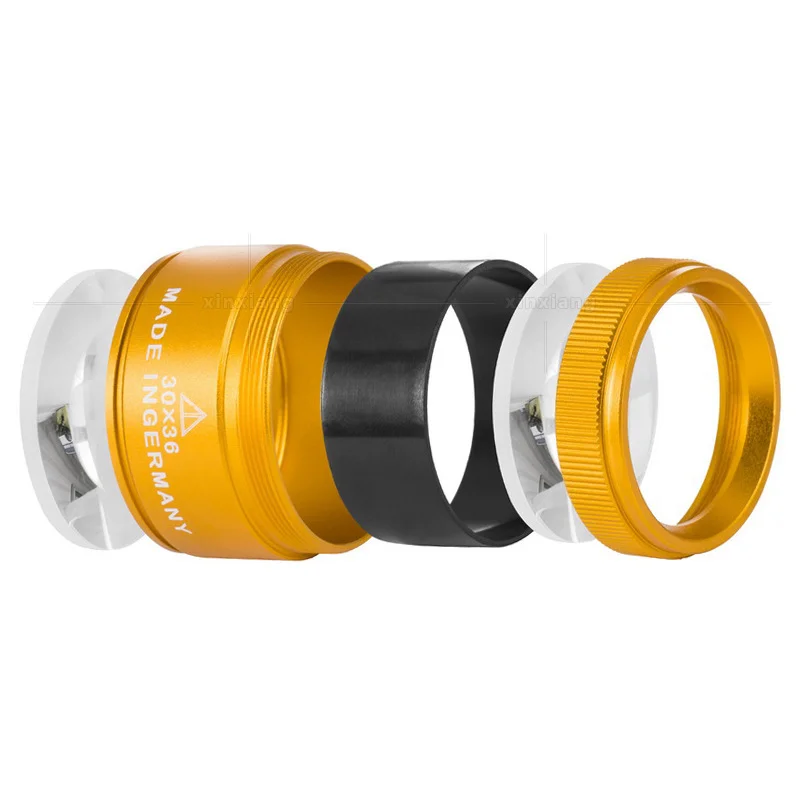 Tragbare Lupe mit optischer Glas linsen lupe kleine Lupe Lupe für Schmuck Münz stempel antike Identifizierung