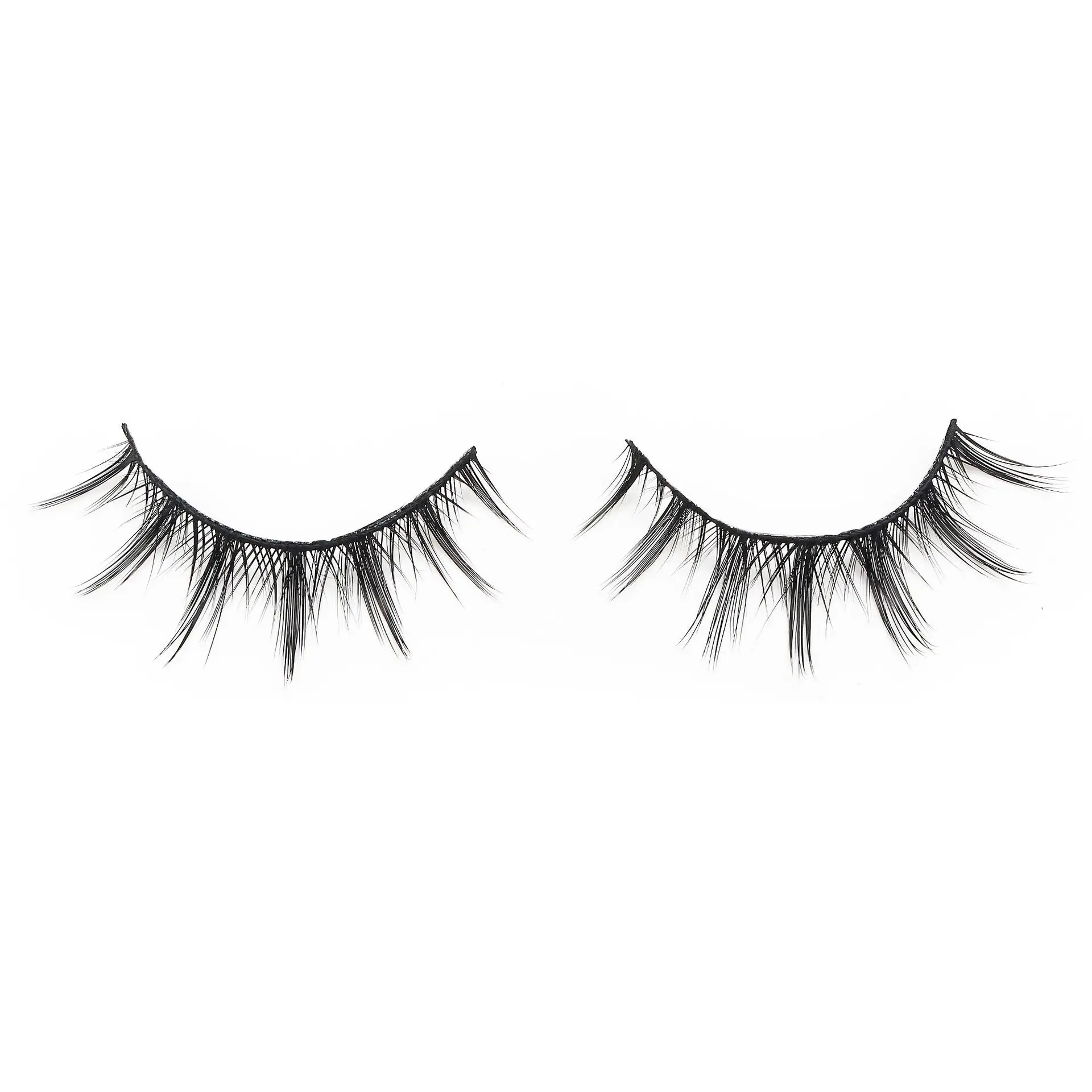 5 คู่แต่งหน้าธรรมชาติแต่งหน้าทุกวัน Cos ขนตาจําลอง Grafting Fish Tail Segmented Eyelash เครื่องมือแต่งหน้าใบหน้า