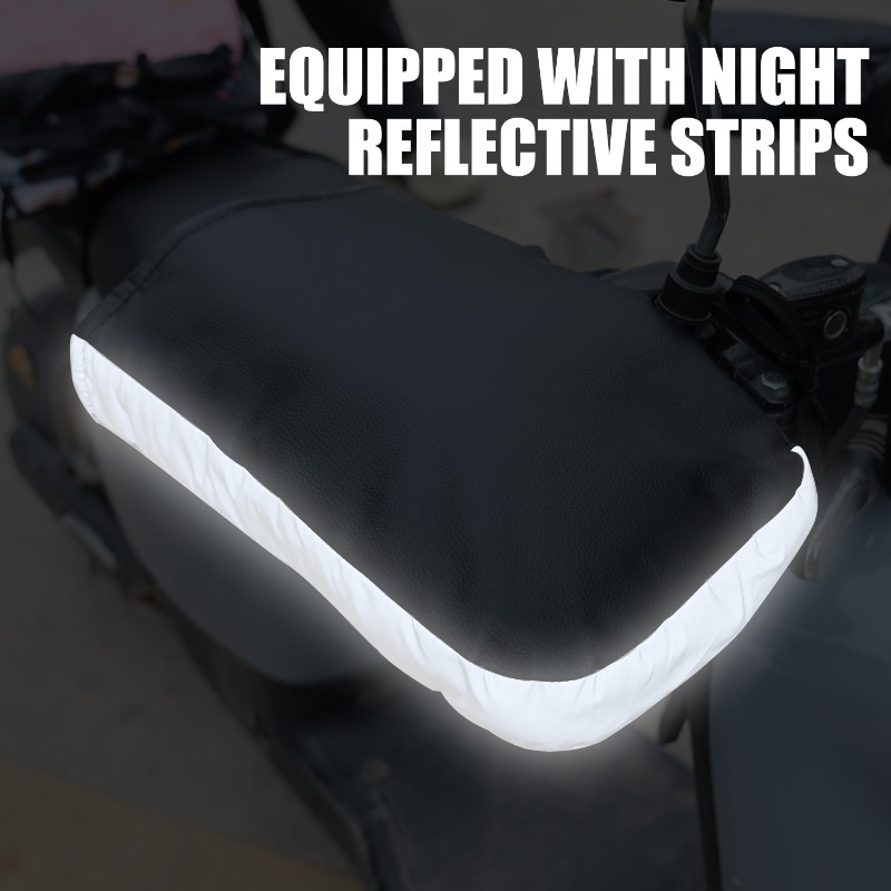 Motorcycle Handlebar Muffs Winter Equipment Mitts Warmer Gloves Waterproof Handmuffs Bicycle Handle Cover Hand Covers Warmers