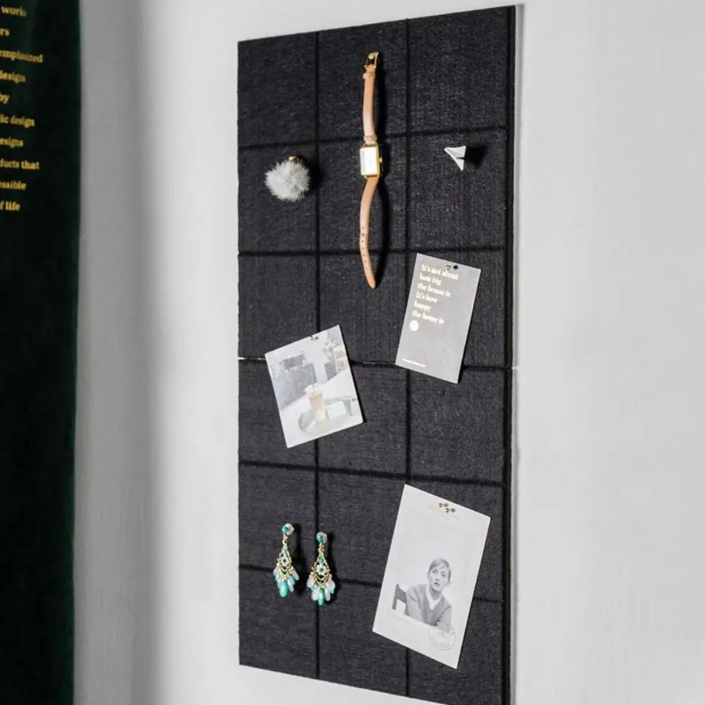 Soundproof panel Photo Background Board INS Background Wall Painting Works Message Board Notice Photo Felt Display Board Walls