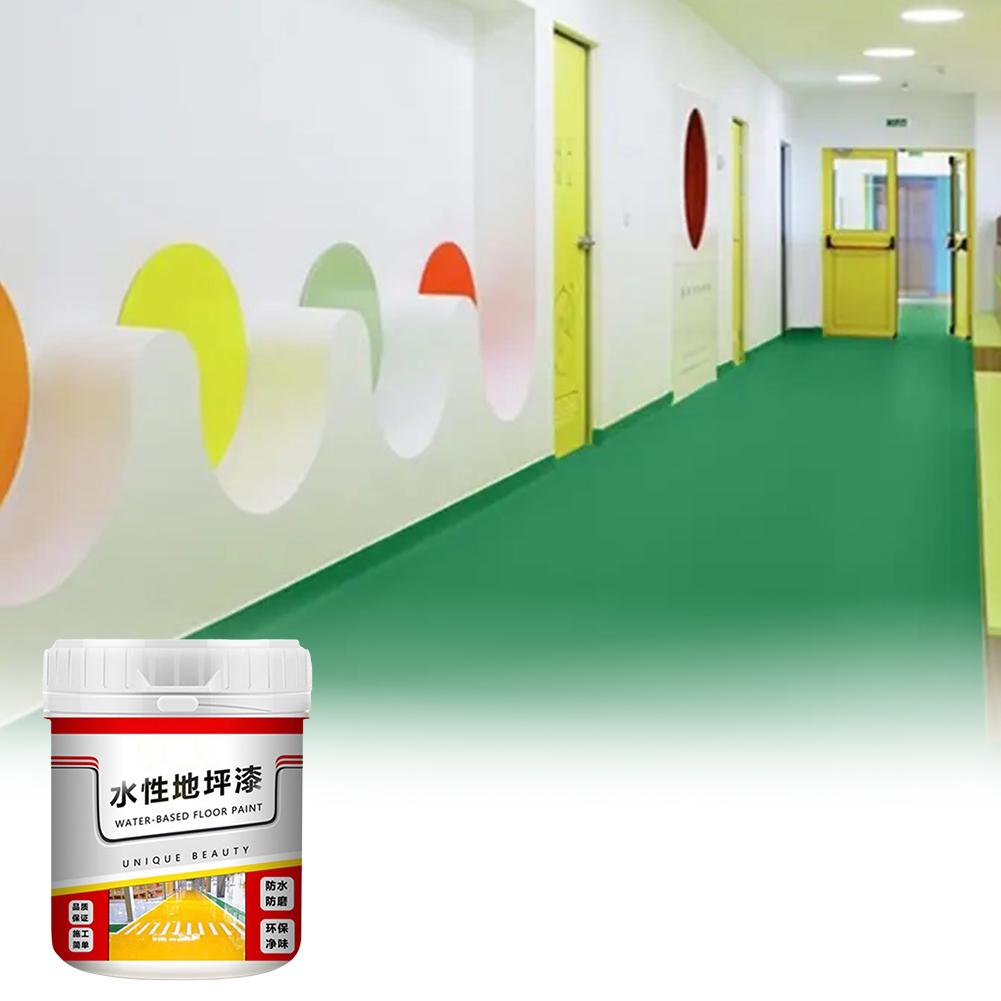 NEW Quick-Dry Anti-Slip Water-Based Floor Paint 500g Water-Based Epoxy Floor Paint Pressure-Resistant For Household Epoxy Paint