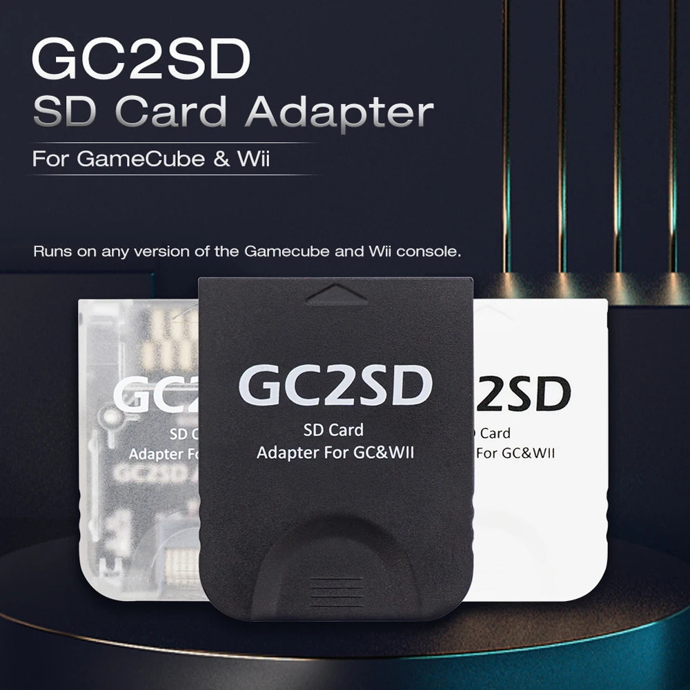 BitFunx GC2SD адаптер для карты Micro SD адаптер для карты памяти TF швейцарский для консоли Nintendo GameCube/Wii