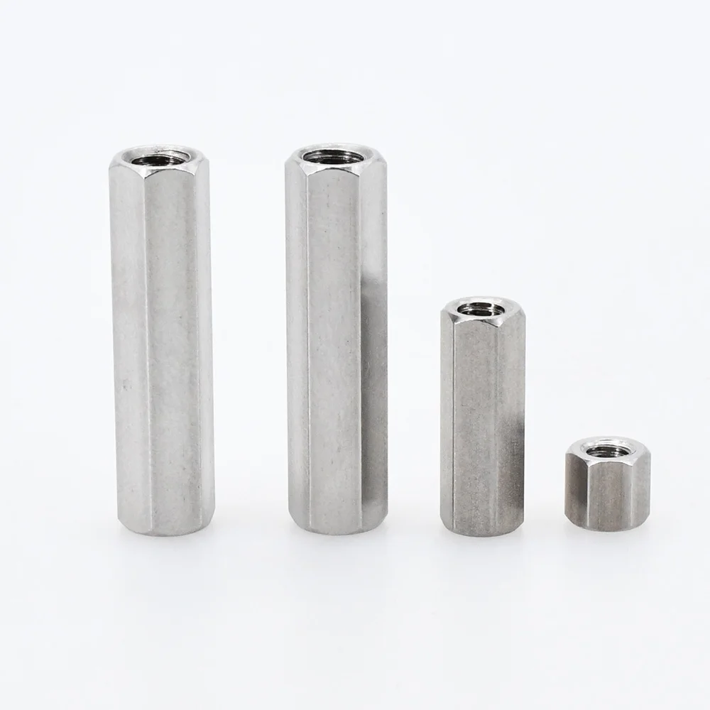 M2 M2.5 M3 M4 M5 M6 pilares de columna hexagonal 304 separadores de placa base de acero inoxidable estante de tablero Hexagonal espaciado tornillo pernos espaciador
