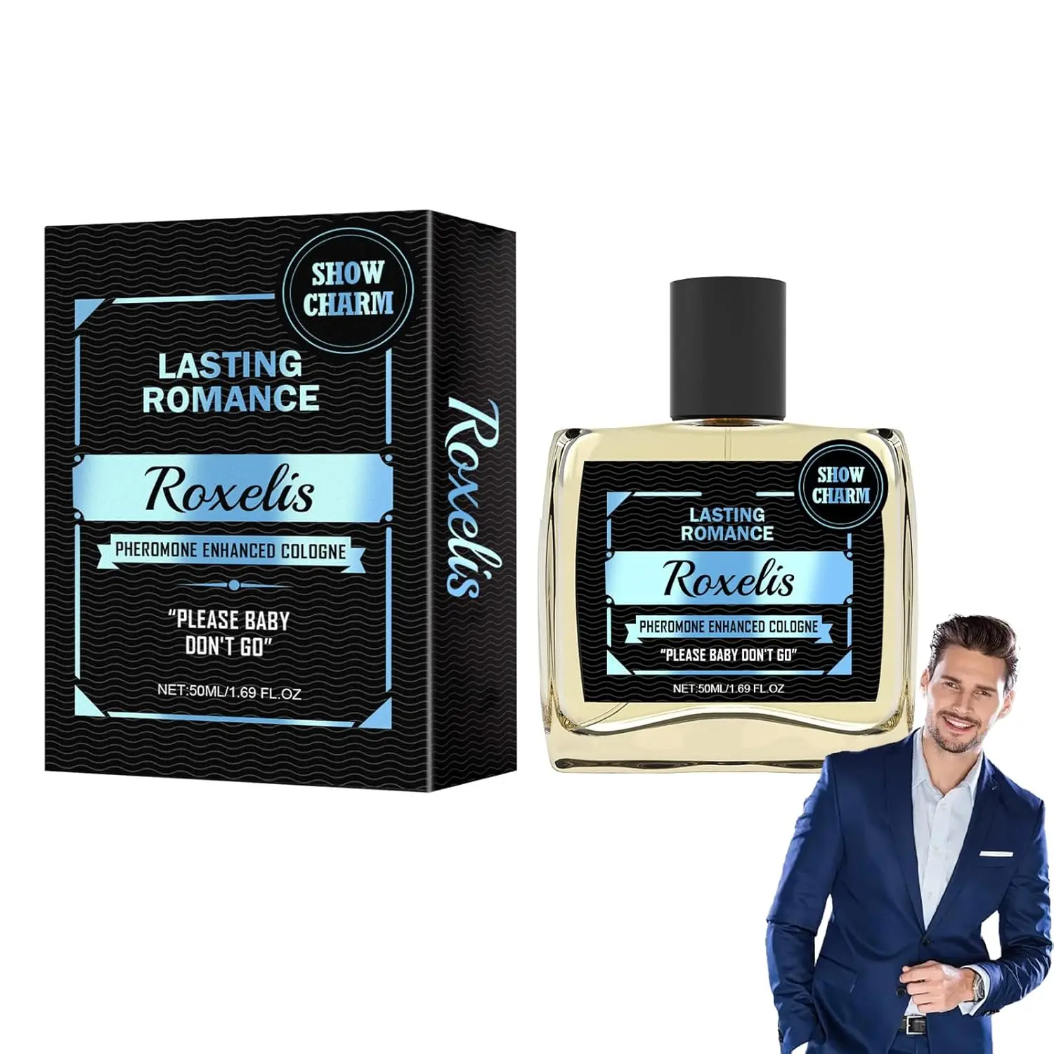 Original Herren-Pheromon-Köln, langanhaltendes Pheromon-Spray, natürlich frisch, nicht reizend, Attraction Confidence, 50 ml