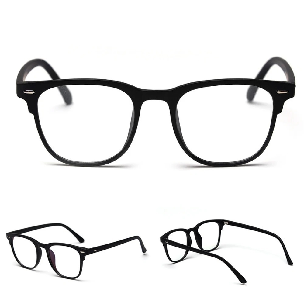 New Vintage Transparent Computer Glasses Frame Women Men Anti Blue Light Eyewear Blocking Glasses Optical Spectacle