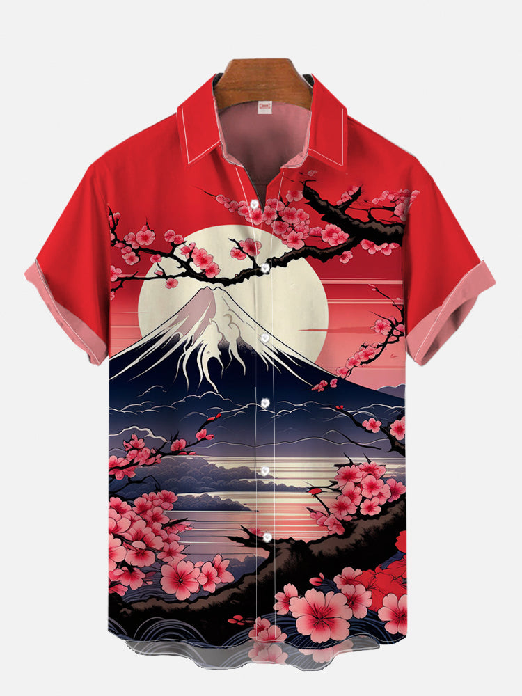 Herrenhemd, Drachen-Druck, lässig, täglich, Oberteile, 3D-Druck, kurzärmeliges Hemd, Sommermode, Unisex, hawaiianische Samurai-Katzenhemden