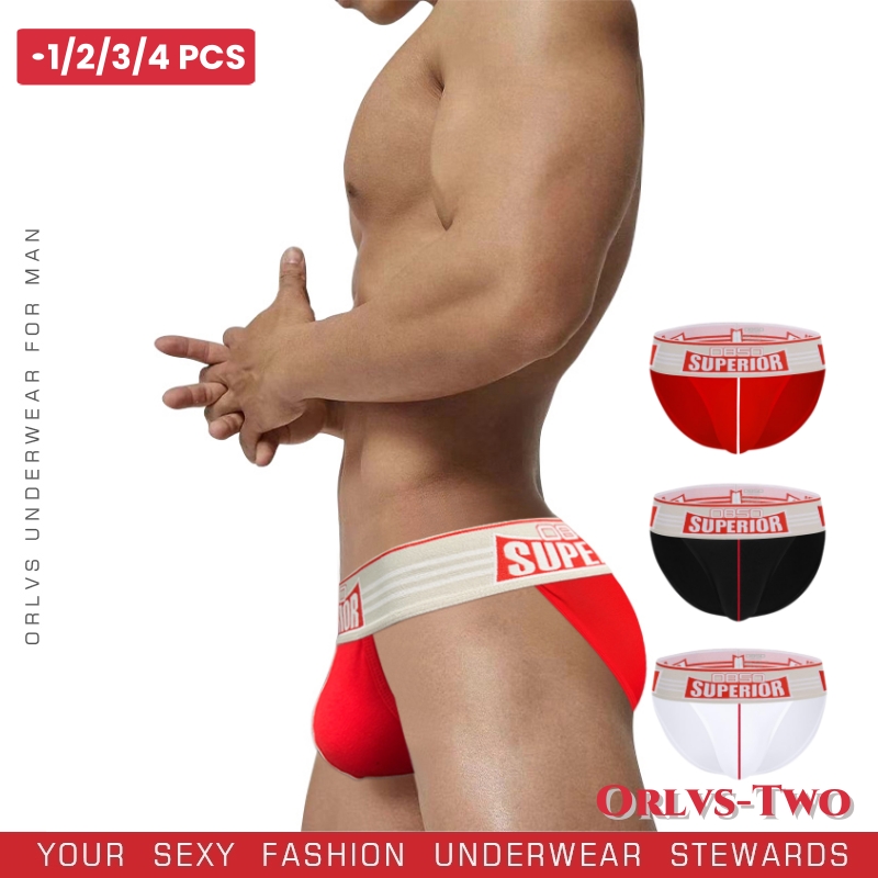 1/2/3/4 STUKS Heren Nieuwe Lage Taille Hoge Vork Driehoek Broek Stimulerende Anti Slijtage Benen Tonen Grote Uitstekende Driehoek Broek BS844