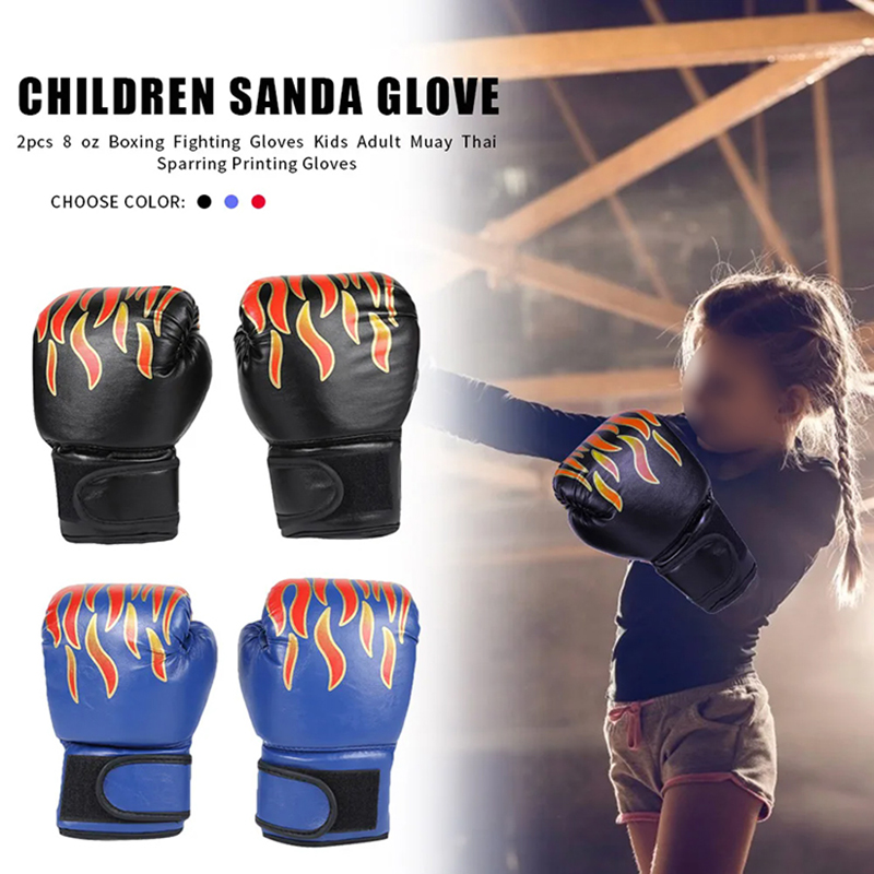 Kinder Training Boxhandschuhe Stanzen Training Taekwondo Kampf Fitness Handschuhe Erwachsene Arena Boxen Schutzausrüstung