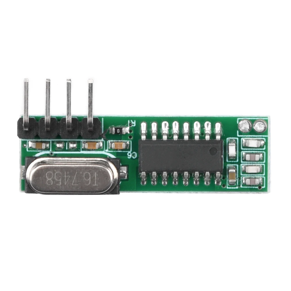 Arduino無線遠隔制御無線周波数モジュール用RX 470 433 MHZスーパーヘテロダイン無線周波数送受信モジュール