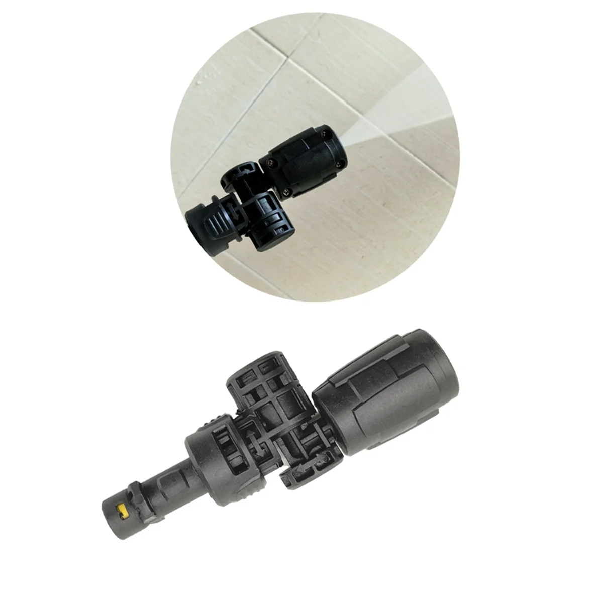 A72P For Vario Power Jet Short 360° 180 S Rotatable High Pressure Water Nozzle for K2 - K7 with Variable Pressure