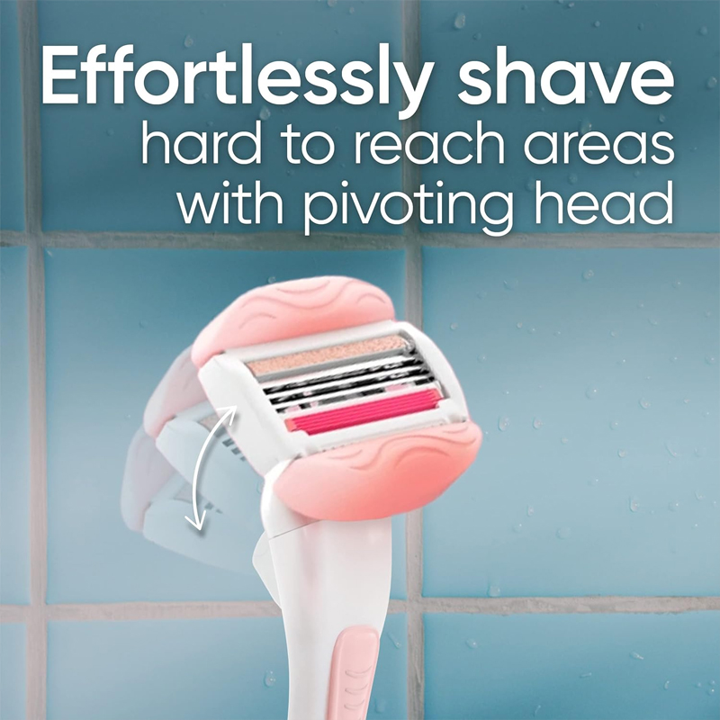 Gillette Venus ComfortGlide White Tea Women's Razor Blade Refills 3 Layers Blades Replacement Blade Smooth Shaving For All Skin