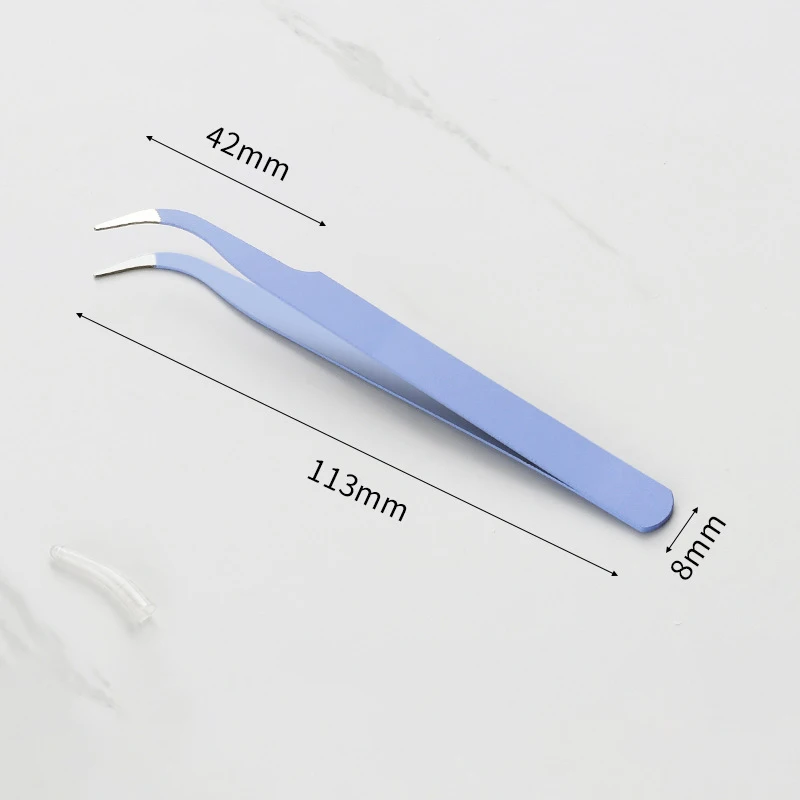 네일 아트 장식 속눈썹 트위저 마카롱 핀셋 스크랩북 스티커 테이프 따기 DIY 정크 저널 앨범 스테인레스 클립 DIY 도구