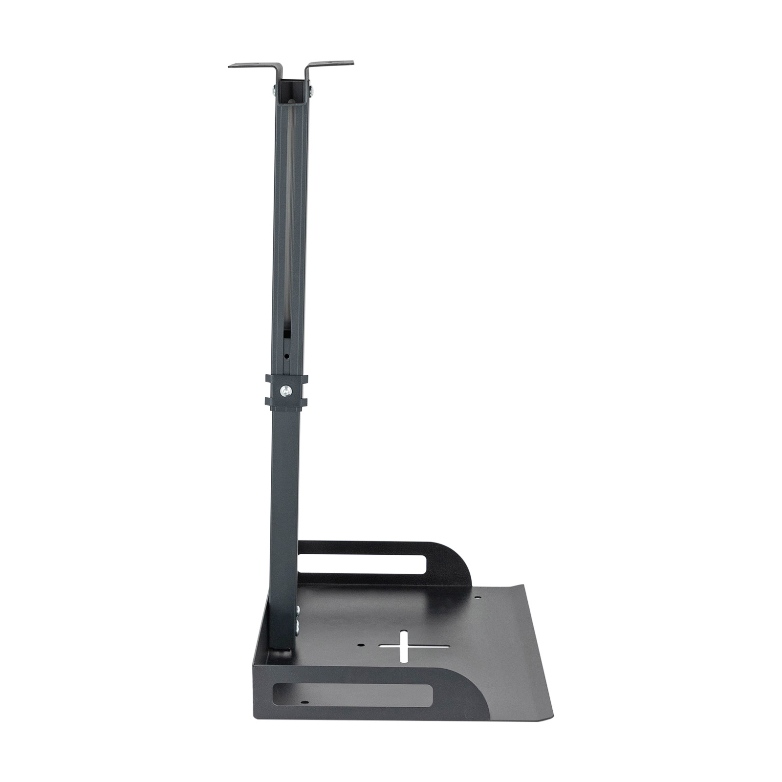 Gancio per proiettore oversize per montaggio a soffitto, altezza regolabile, staffa universale, nero