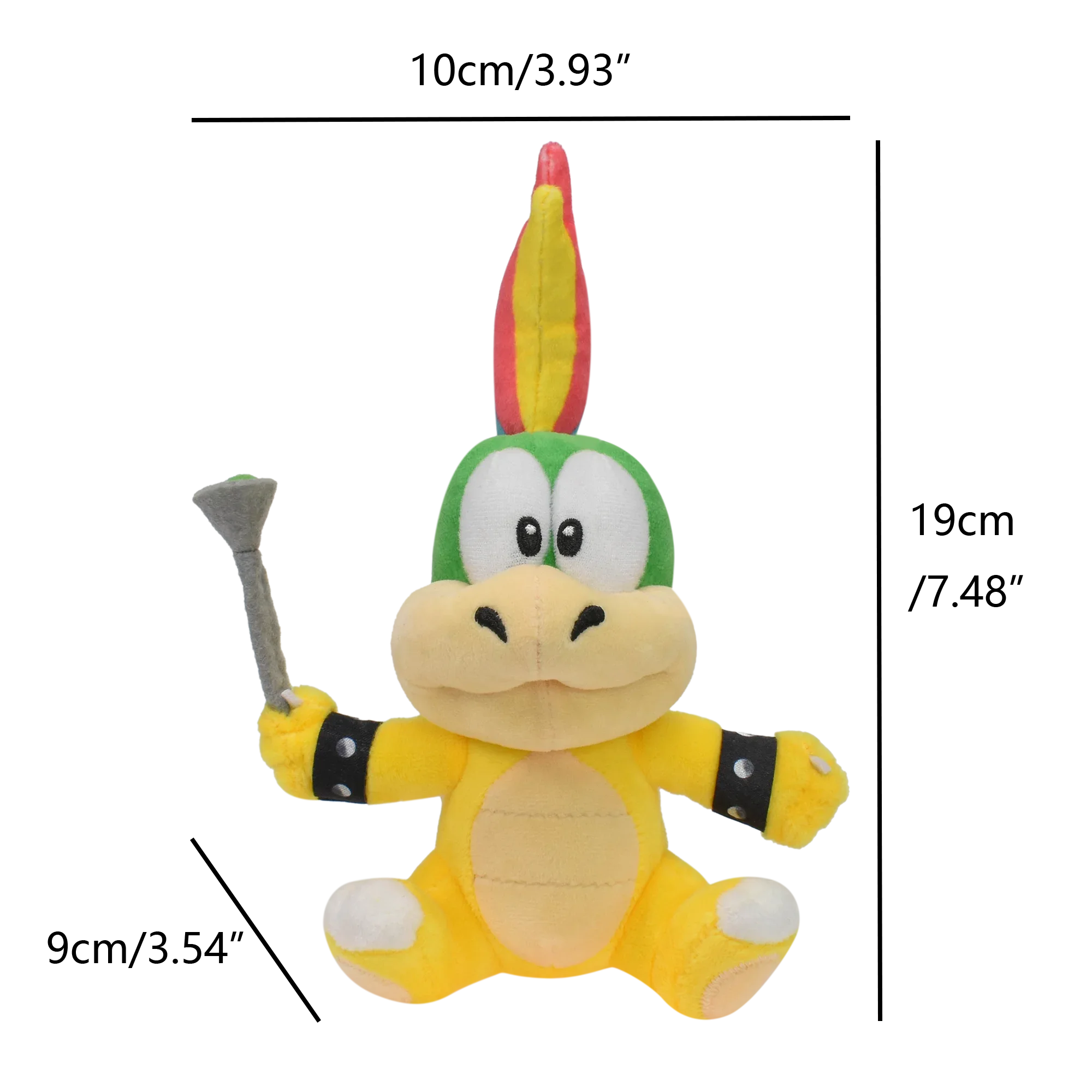 Peluche douce à l'effigie des personnages de Wendy, Lemmy, Roy, Imosquito, Morton, Ludultraviolet, 7 styles différents, jouet idéal comme cadeau, dessin animé ou à collectionner