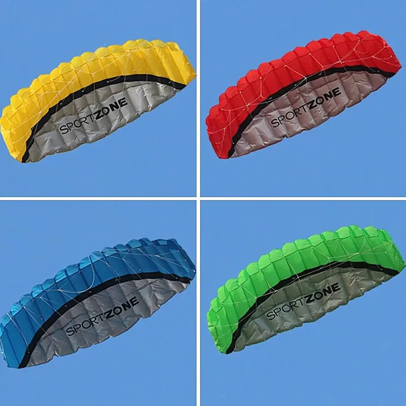 Pipa eléctrica acrobática de doble línea de 2,5 m, pipas para jugar al aire libre, moscar Flugdrachen deportes-y-ocio cometas de viento infantil, carrete de pipa hoka