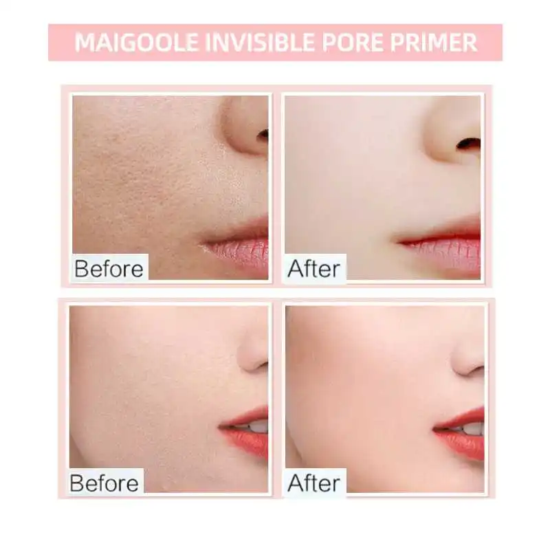 ที่มองไม่เห็น Pore Cream Moisturizing Facial Matte Prime ที่มองไม่เห็น Pore Primer Stick Smooth Brighten Face Skin Oil Control