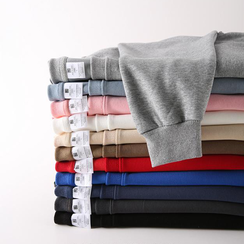 Neue Schwere Stoff Männer/Frauen Einfache Stil Sweatshirts Mode Soild Farbe O Hals Lose Hoodies Herbst Casual Pullover Tops