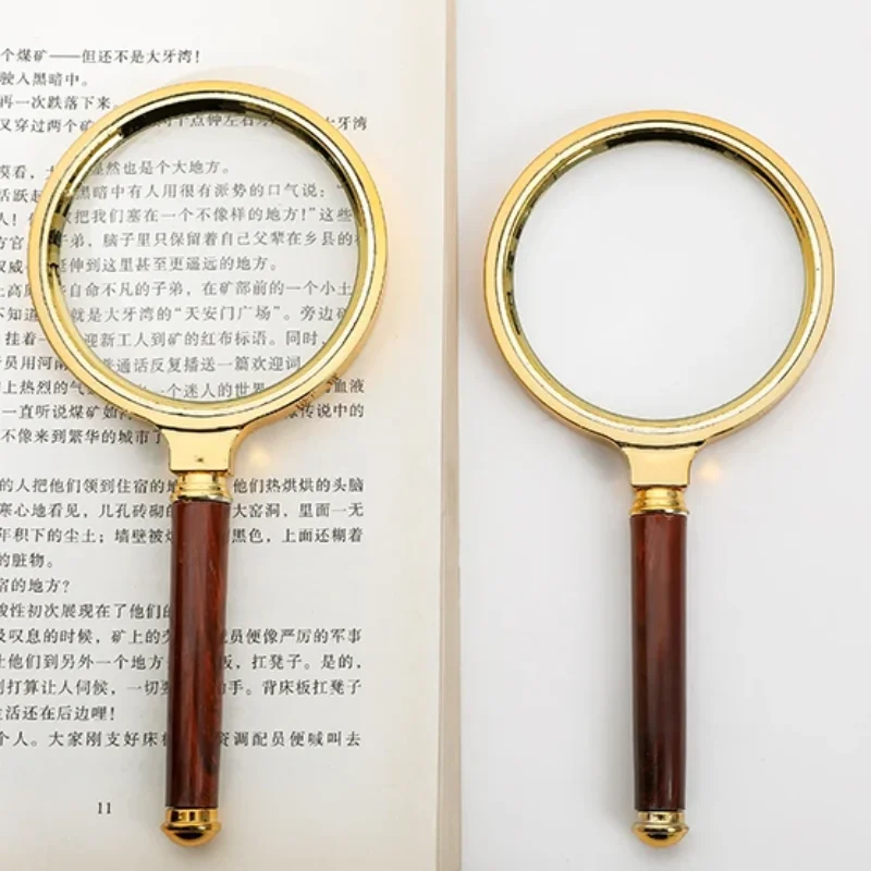 Handheld High-Definition Old Magnifying Glass Handheld Children's Magnifying Glass Reading for The Elderly for People