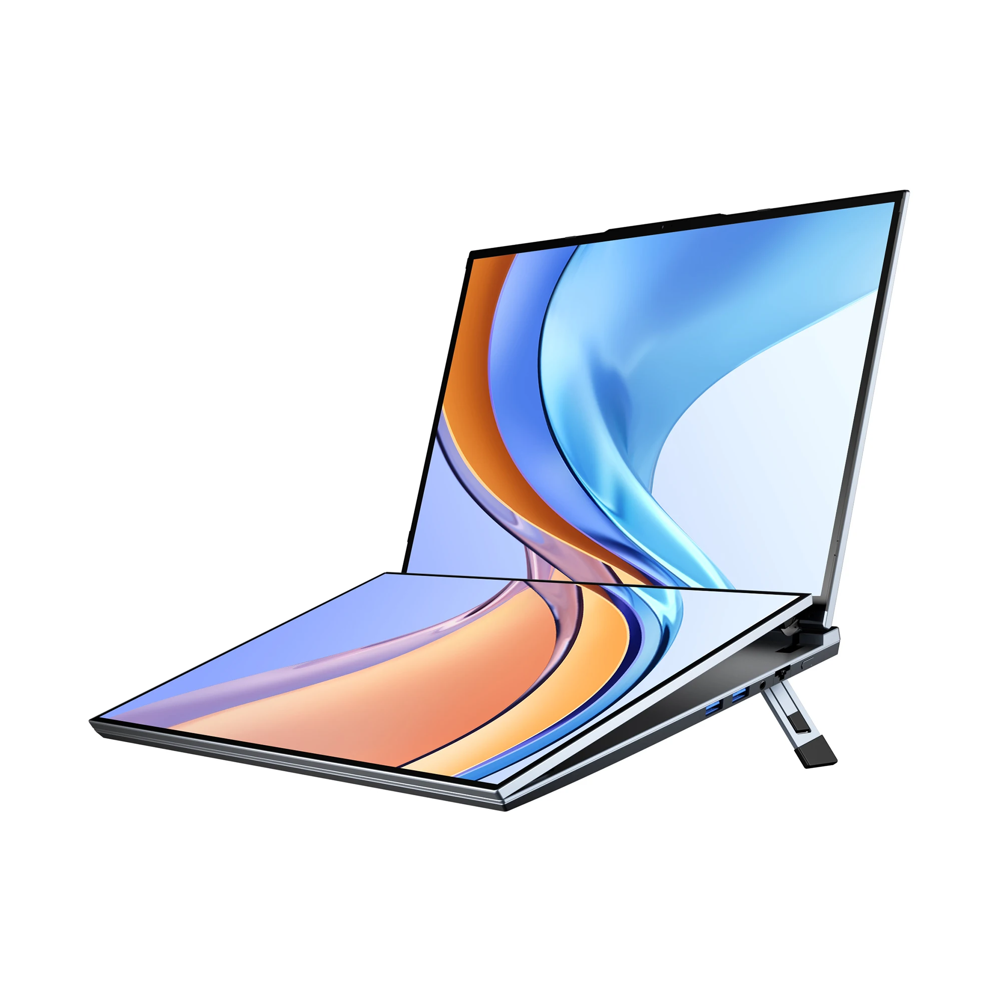 N-one NBook Pro 16 cali + 16 cali Laptop z podwójnym ekranem Intel Core i7-1260P 32 GB DDR4 1 TB SSD 1920x1200 Komputer przenośny WiFi5 BT5.0