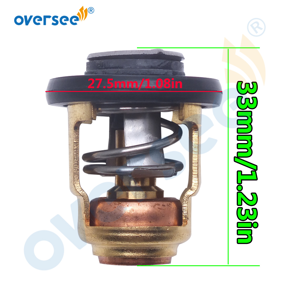 50 度船外機サーモスタット 6E5-12411 688-12411 6H3-12411 ヤマハ用スズキ船外機 15 25HP 30HP 40HP 220HP