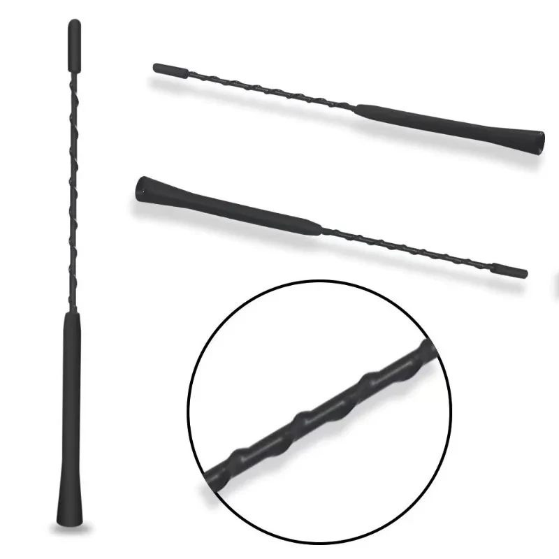 Universele 9-inch auto-vervanging anti-geluid beesting antenne FM-radio-antenne met schroeven