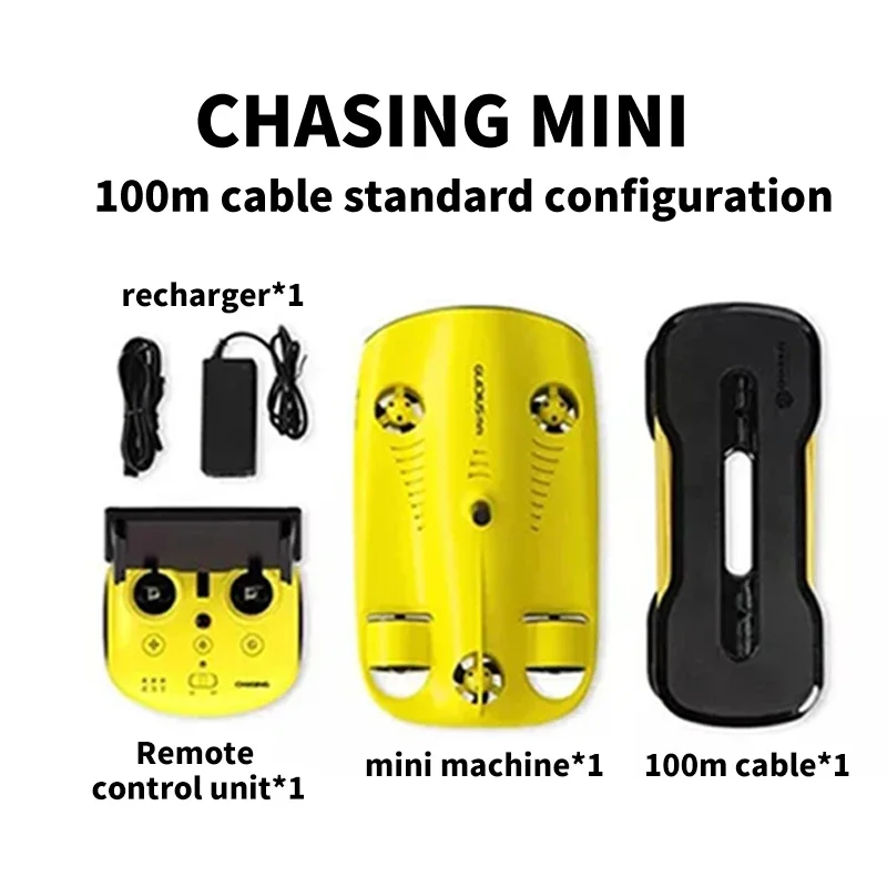 Dron submarino ROV con Control remoto y cámara, Robot de pesca, para exploración submarina, alimentado por batería