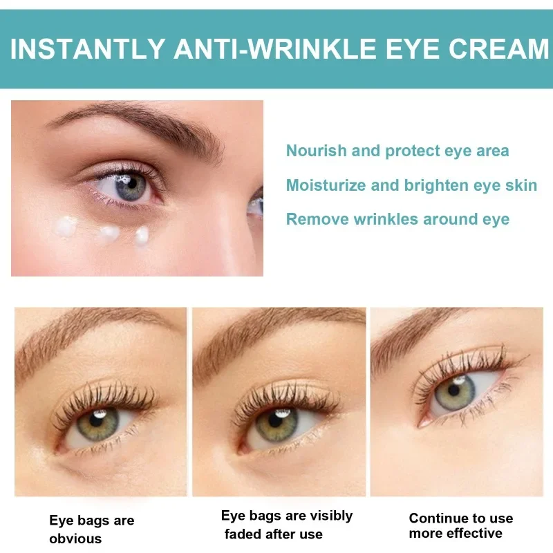 Instant anti wrinkle eye cream fade fine lines remove Dark circles eye bags Lifting Firming deep care Anti Aging moisturizing