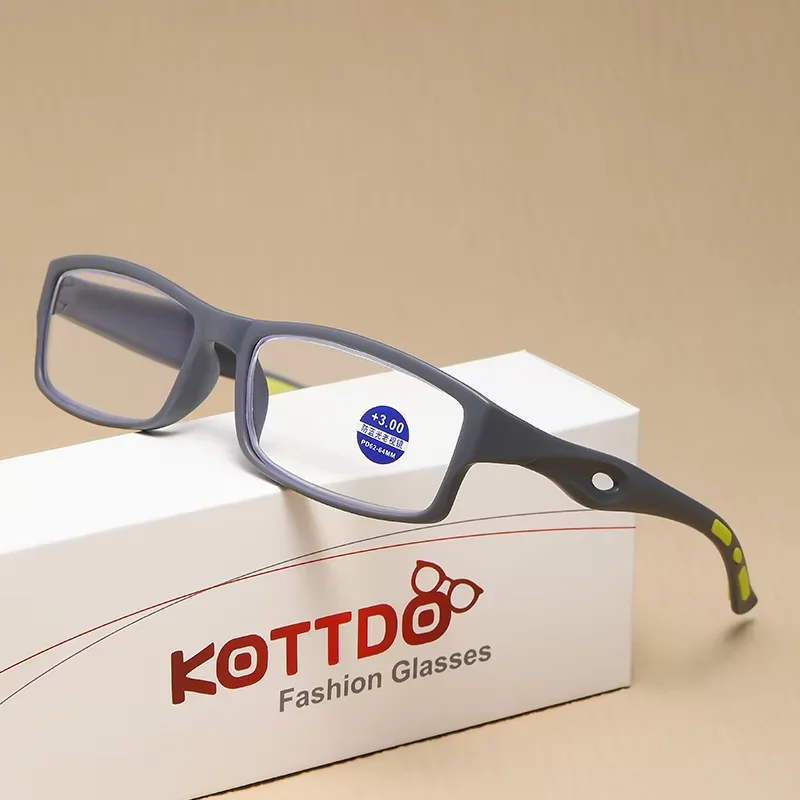 Gafas de lectura para deportes al aire libre para hombre y mujer, anteojos de lectura para presbicia + 1,0 + 2,0 + 2,5 + 3,0