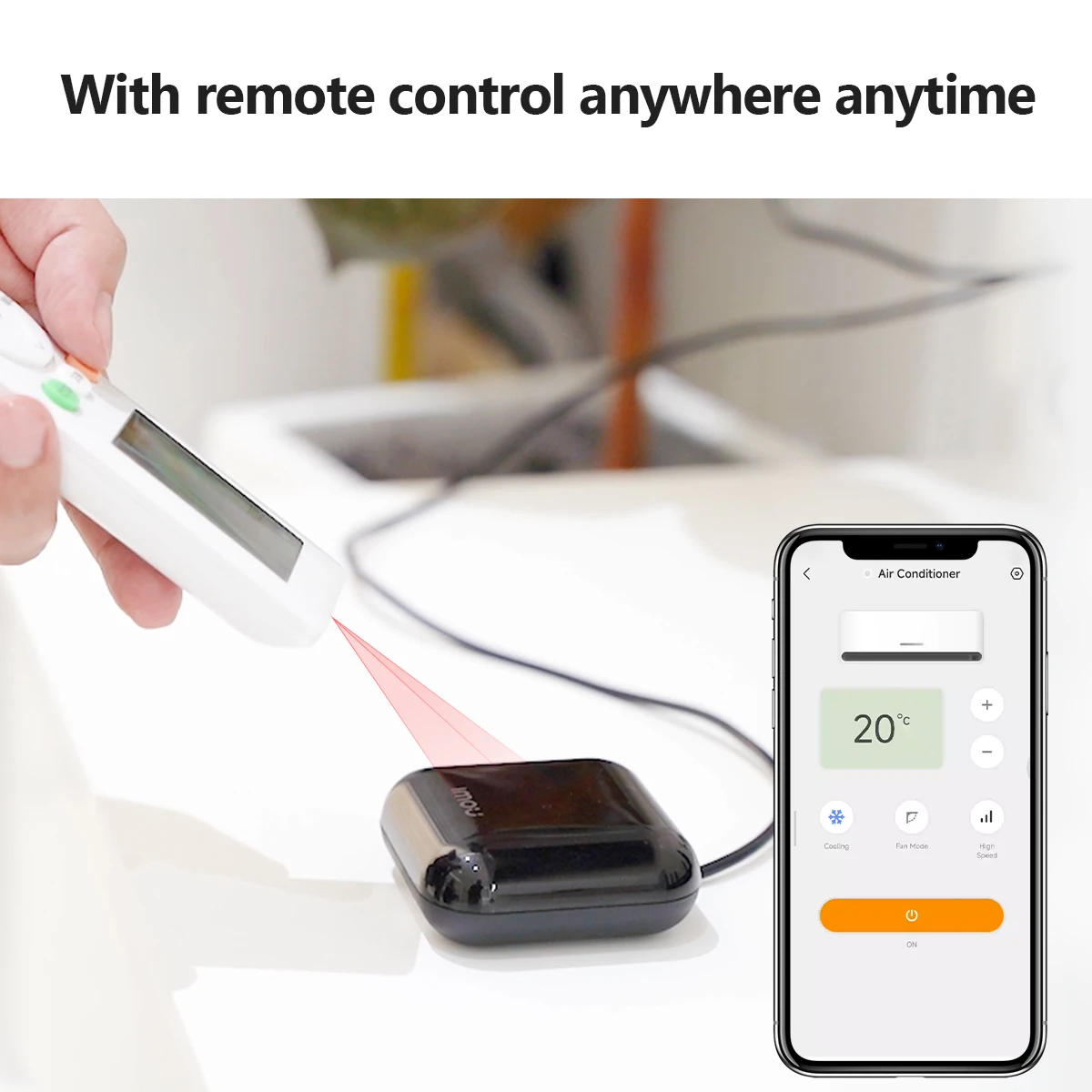 IMOU Universal IR Fernbedienung wifi APP Sprachsteuerung Infrarot Fernbedienung smart home Controller für TV Klimaanlage