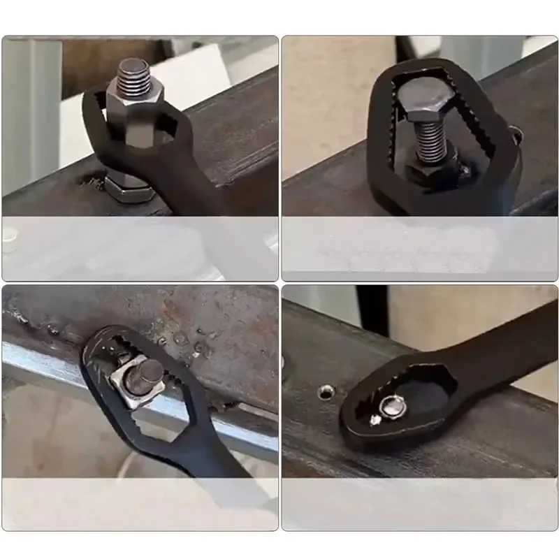 3-17 มม.Universal Torx ประแจ Self-กระชับปรับแว่นตาประแจ BOARD Double-HEAD Torx Spanner เครื่องมือสําหรับโรงงาน