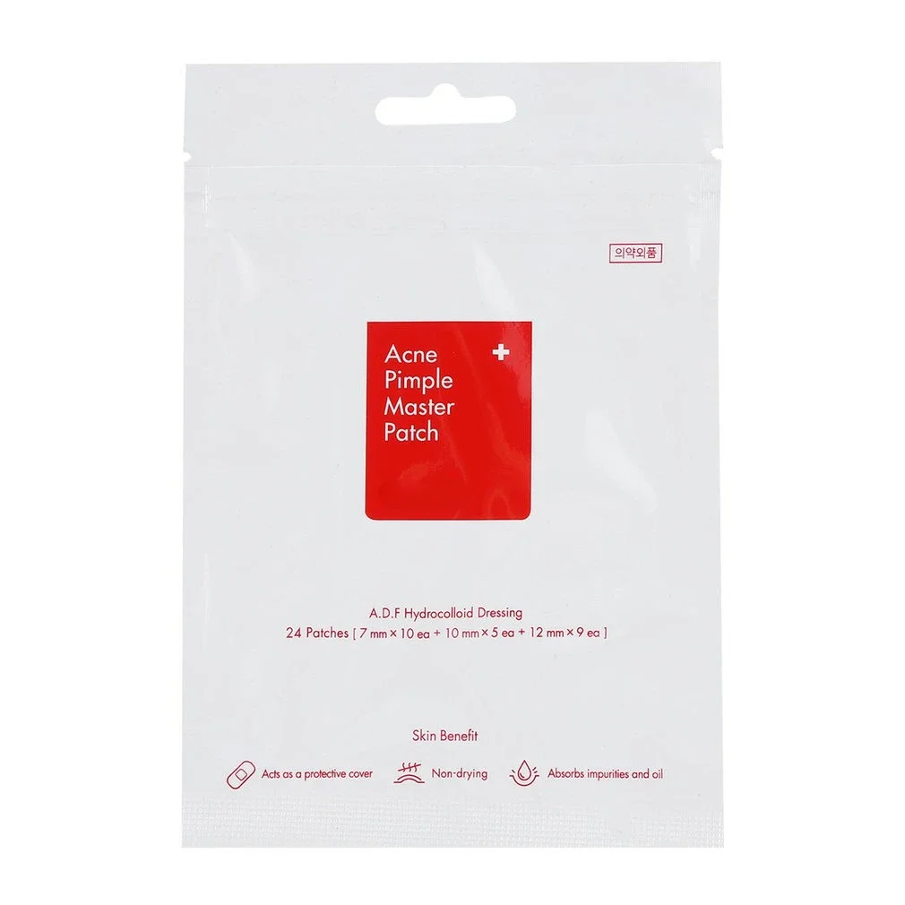 Patch Master per brufoli chiuse 24 cerotti Assorbimento invisibile Segretioni Trucco traspirante Maschera colloidale Adesivi per la cura della bellezza della pelle