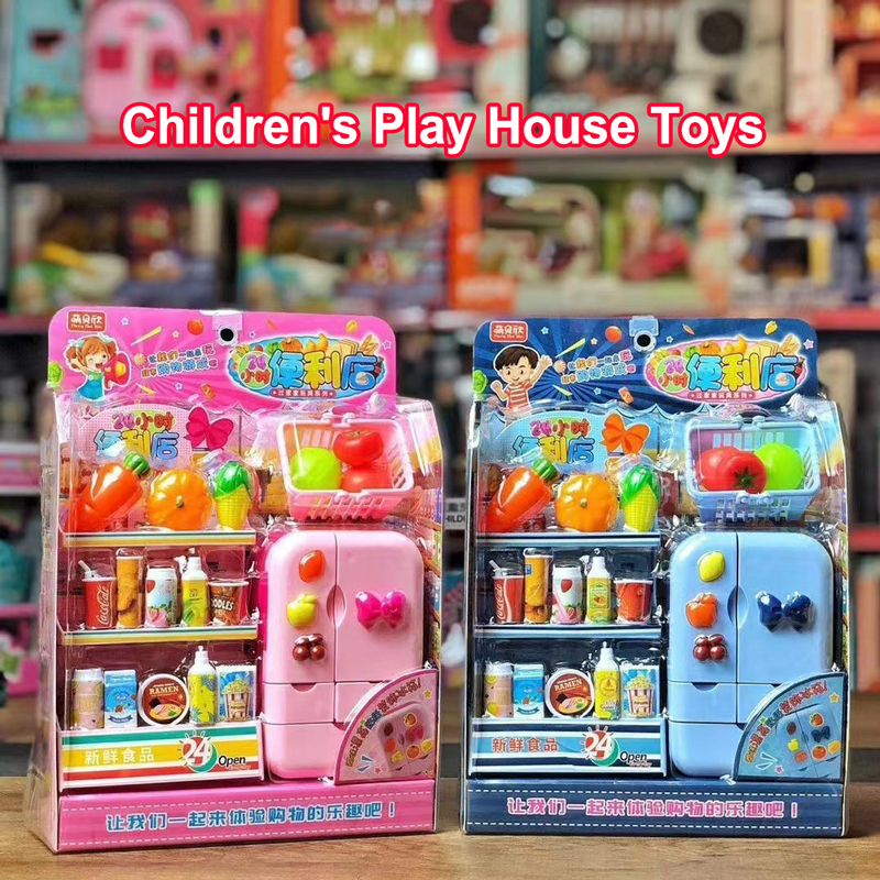 Maison de jeu pour enfants, jouet de Simulation, caisse de supermarché, ensemble de scène de dépanneur, cadeau d'anniversaire et de noël pour enfants, nouvelle collection
