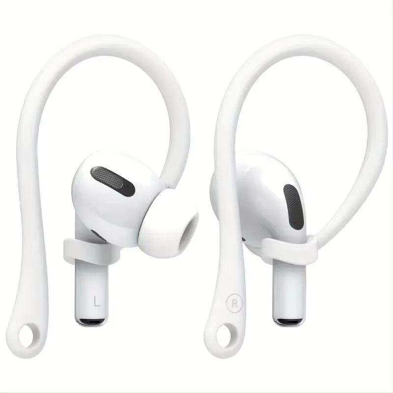 Zachte Siliconen Anti Verloren Haak Oortelefoon voor Apple Airpods 1 2 3 Air Pods Pro Bluetooth Draadloze Hoofdtelefoon Oordopjes Oor tips Band