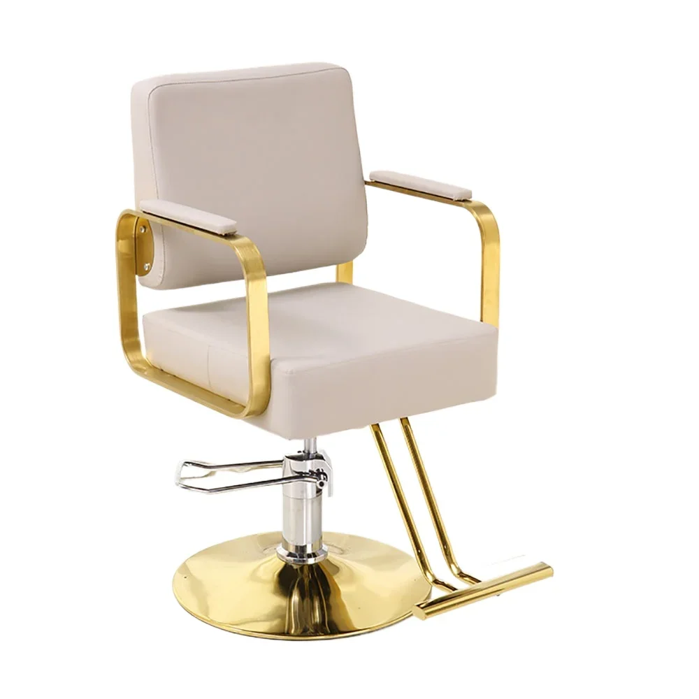 Nordic Salonตัดผมเก้าอี้Luxury Modern Ergonomicแฟชั่นช่างทําผมเก้าอี้ส่วนบุคคลความงามSilla Barberoผมเฟอร์นิเจอร์