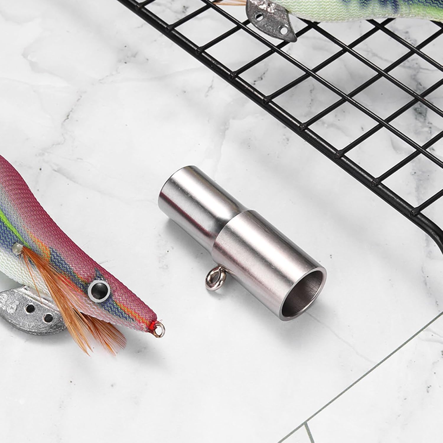 Squid Hook Correction Tool Stainless Steel Squid Hook Repair Hook Straightening Tool Portable Fishing Squid Bait Hook