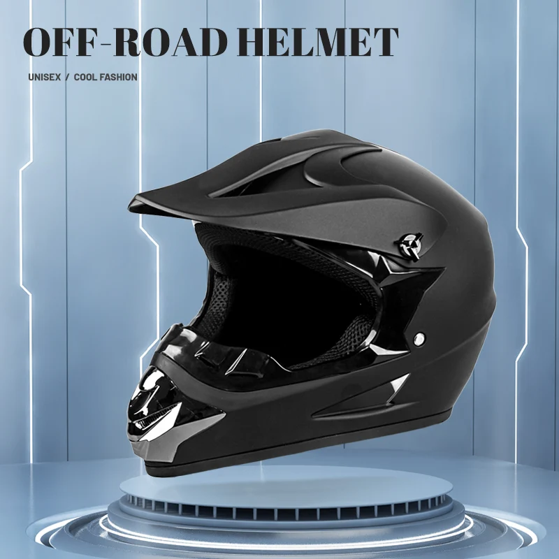 UCHOOSE オートバイヘルメットサメモトクロスオフロードヘルメット子供モトバイクアクセサリー ATV Capacete デモトアイクダウンヒル AM DH