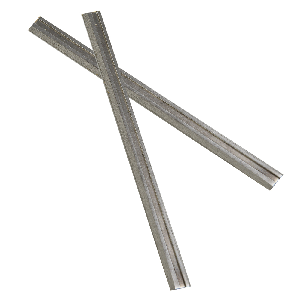 6 peças 82mm lâmina de plaina de madeira hss faca de plaina elétrica reversível peças de máquinas para trabalhar madeira