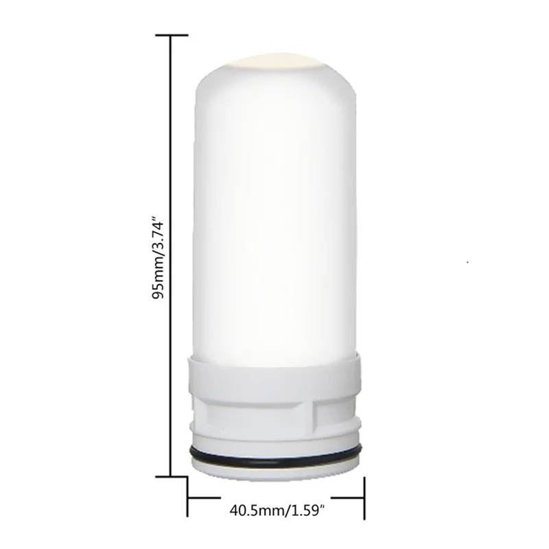 10 PCS Faucet Water Filter Ceramic Replacement Remove Practical