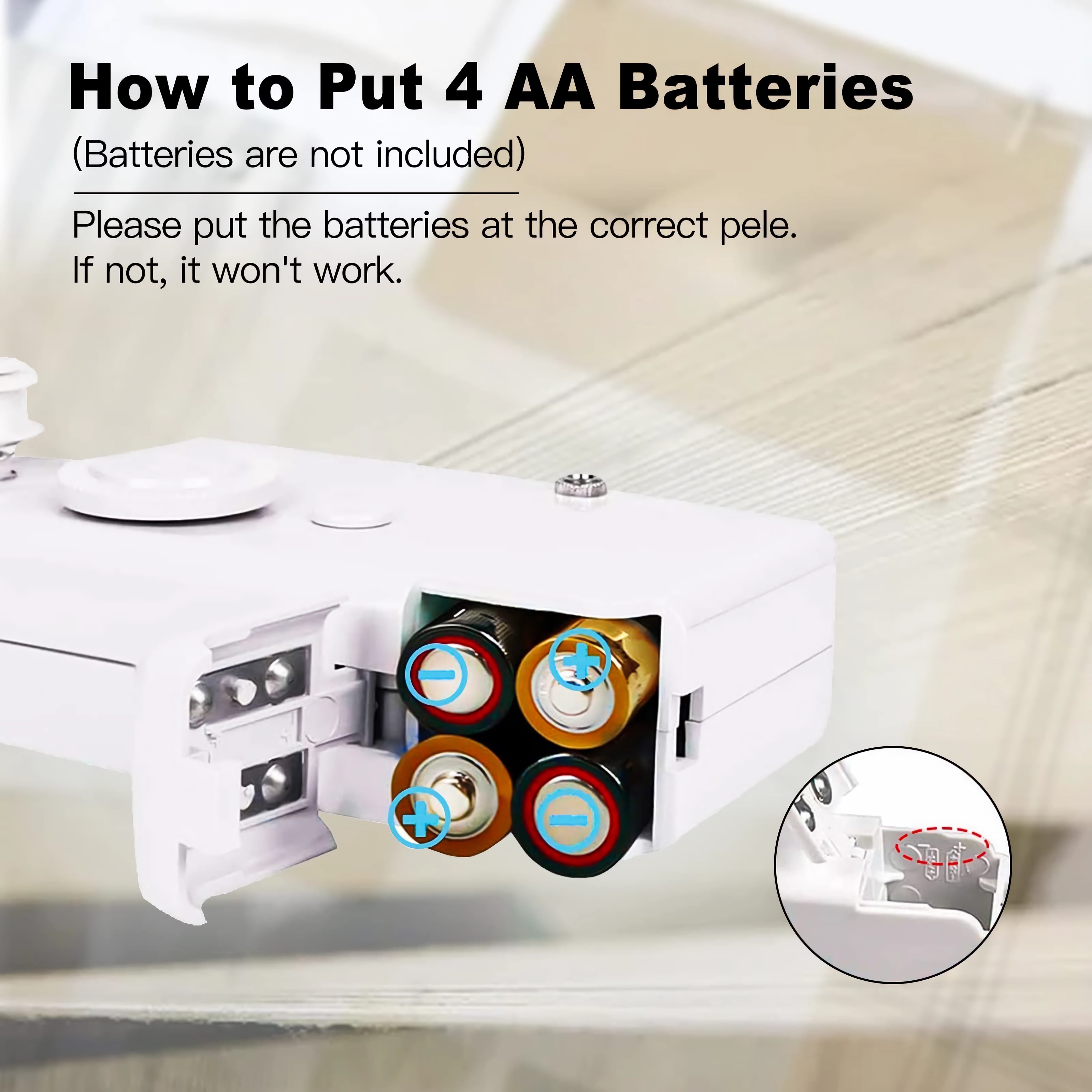 Mini handnaaimachine, snel naai draagbare naaimachine, draagbare naaimachine geschikt voor thuis - wit