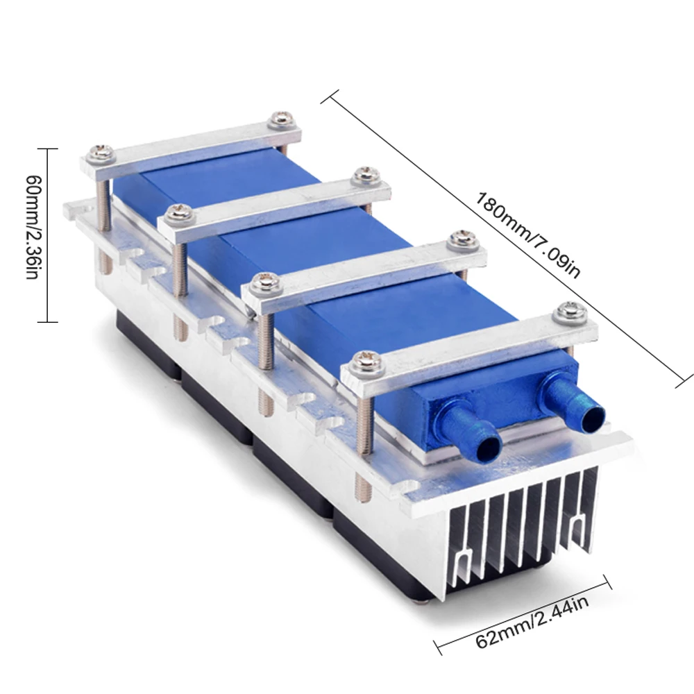 เทอร์โมอิเล็กทริค Peltier เครื่องทำความเย็น12VDC 30A/15A ระบบระบายความร้อนเซมิคอนดักเตอร์288W/144W ระบบ DIY สำหรับพัดลมปรับอากาศ