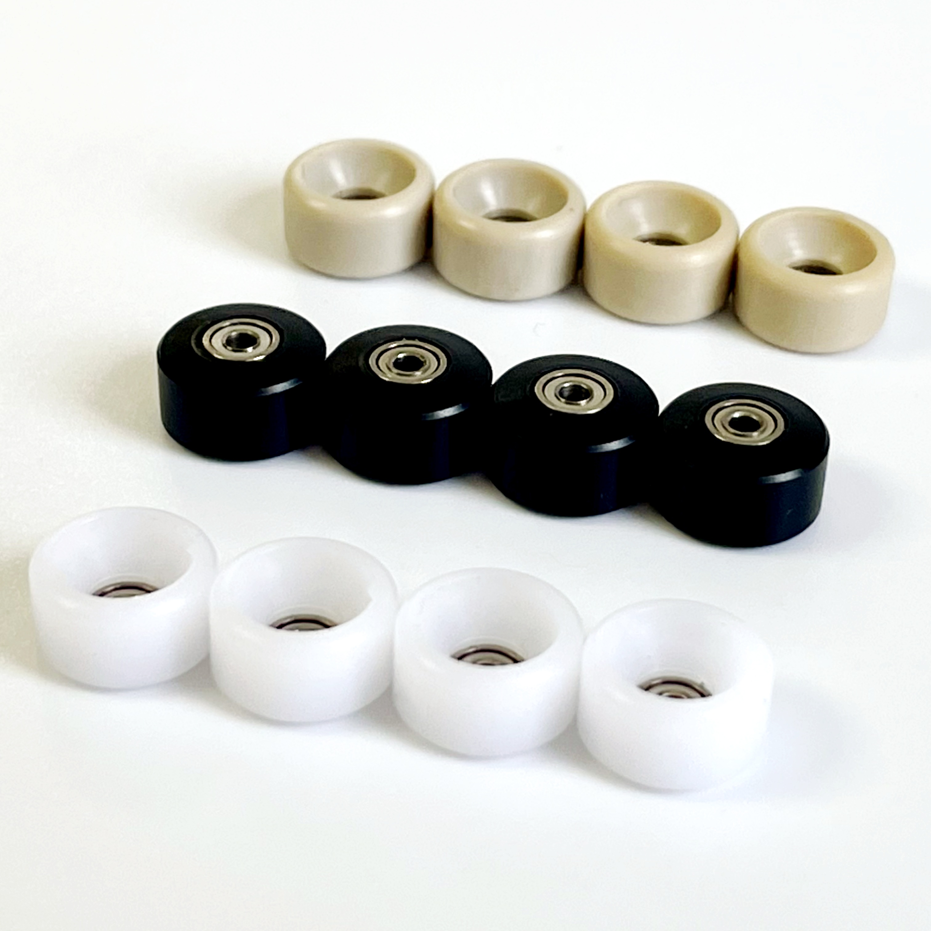 Schüsselförmige Griffbretträder aus CNC, hergestellt mit Hochgeschwindigkeitslager für Mini-Skateboard-Finger-Skate-Board-Spielzeug